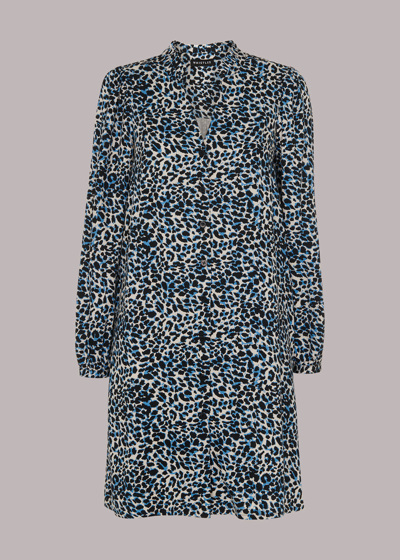 Eva Abstract Cheetah Dress